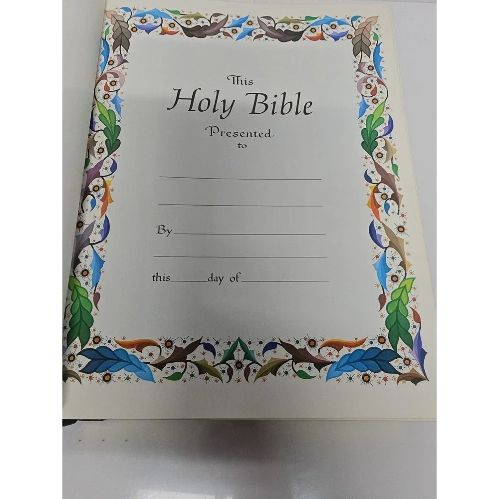 Holy Bible Heirloom Family Bible Masonic Edition, Hard Cover, English, 636 Pages